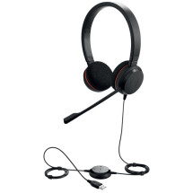 foto de AURICULARES JABRA EVOLVE 20 MS STEREO NEGRO MICROFONO ALAMBRICO USB-A