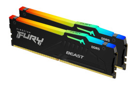 foto de DDR5 KINGSTON 2x 16GB 6000 RGB FURY BEAST EX