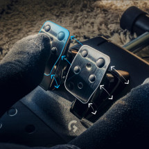 foto de VOLANTE Y PEDALES LOGITECH TRUEFORCE G923 PC XBOX NEGRO