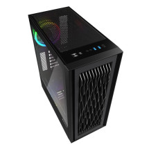 foto de CAJA ATX SHARKOON RGB WAVE 2XUSB3.0 RGB SIN FUENTE NEGRO