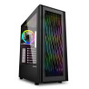 foto de CAJA ATX SHARKOON RGB WAVE 2XUSB3.0 RGB SIN FUENTE NEGRO
