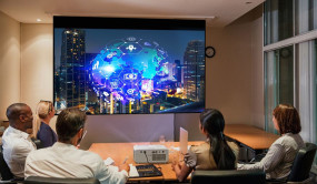 foto de PROYECTOR LASER OPTOMA ZW350E WXGA 4000L BLANCO HDMI VGA USB 3D