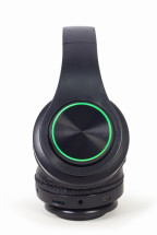 foto de AURICULARES GEMBIRD BHP-LED-01 NEGRO MICROFONO BT