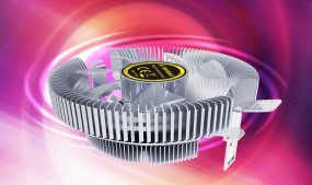 foto de VENTILADOR DE REFRIGERACION GEMBIRD   DE CPU 9 CM 55 W LED AZUL 4 PIN