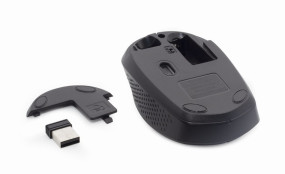 foto de COMBO TECLADO RATON GEMBIRD BUSINESS SLIM RETROILUMINADO INALAMBRICO ES NEGRO