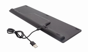 foto de COMBO TECLADO RATON GEMBIRD BUSINESS SLIM RETROILUMINADO INALAMBRICO ES NEGRO