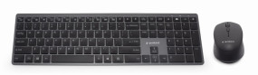 foto de COMBO TECLADO RATON GEMBIRD BUSINESS SLIM RETROILUMINADO INALAMBRICO ES NEGRO
