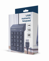 foto de TECLADO NUMERICO GEMBIRD USB NEGRO