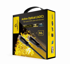foto de CABLE HDMI GEMBIRD  DE ALTA VELOCIDAD CON OPTICA ACTIVA AOC CON ETHERNET 50 M