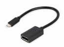 foto de CABLE ADAPTADOR USB TIPO-C A DISPLAYPORT 4K 15 CM NEGRO