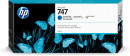 foto de TINTA HP 747 AZUL
