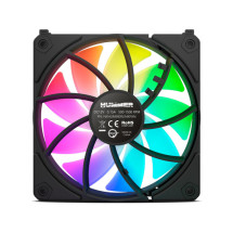 foto de VENTILADOR CAJA NOX HUMMER EASYLINK ARGB FANS KIT NEGROS