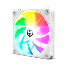 foto de VENTILADOR CAJA NOX HUMMER EASYLINK ARGB FANS KIT BLANCOS
