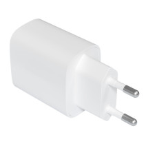 foto de LEOTEC CARGADOR 20W CARGA RAPIDA 1 USB TIPO-C PD 1 USB-A BLANCO