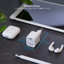foto de CARGADOR DE PARED TOOQ GAN USB-C PD 30W