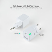 foto de CARGADOR DE PARED TOOQ GAN USB-C PD 30W