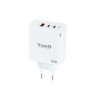 foto de CARGADOR DE PARED TOOQ GAN 2USB-C PD USB-A QC 65W