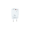 foto de CARGADOR DE PARED TOOQ GAN USB-C PD USB-A QC 30W