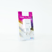 foto de CARGADOR DE PARED TOOQ GAN USB C PD USB-A QC 45W