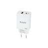 foto de CARGADOR DE PARED TOOQ GAN USB C PD USB-A QC 45W