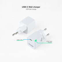 foto de CARGADOR DE PARED TOOQ USB-C PD 20W