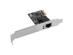 foto de TARJETA RED LANBERG ETHERNET RJ45 PCI-E 1 PUERTO GIGABIT LP