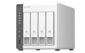 foto de NAS QNAP TS-433 TORRE ETHERNET CORTEX-A55
