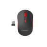 foto de RATON GEMBIRD OPTICO NEGRO/ROJO RF INALAMBRICO PILAS
