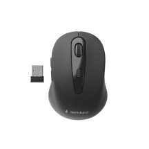 foto de RATON GEMBIRD OPTICO 6 BOTONES NEGRO RF INALAMBRICO PILAS