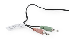 foto de AURICULARES GEMBIRD MHS-001-GW BLANCO BRILLANTE MICROFONO ALAMBRICO 3.5MM