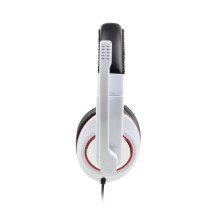 foto de AURICULARES GEMBIRD MHS-001-GW BLANCO BRILLANTE MICROFONO ALAMBRICO 3.5MM