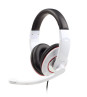 foto de AURICULARES GEMBIRD MHS-001-GW BLANCO BRILLANTE MICROFONO ALAMBRICO 3.5MM