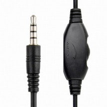foto de AURICULARES GEMBIRD MHS-03-BKRD NEGRO ROJO MICROFONO ALAMBRICO 3.5MM