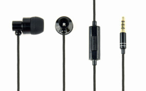 foto de AURICULARES GEMBIRD PARIS METALICO NEGRO MICROFONO ALAMBRICO JACK 3.5MM