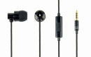 foto de AURICULARES GEMBIRD PARIS METALICO NEGRO MICROFONO ALAMBRICO JACK 3.5MM