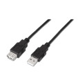 foto de CABLE AISENS USB 2.0 TIPO A M-A H NEGRO 1.0M