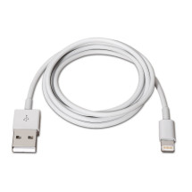 foto de CABLE AISENS LIGHTNING A USB 2.0 LIGHTNING M-USB A M BLANCO 2.0M