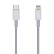 foto de CABLE AISENS USB 2.0 USB-C A LIGHTNING PD 2A LIGHTNING M-USB-C M BLANCO 1.0M