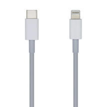 foto de CABLE AISENS USB 2.0 USB-C A LIGHTNING PD 2A LIGHTNING M-USB-C M BLANCO 1.0M