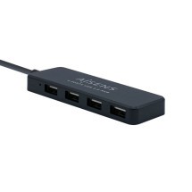 foto de HUB AISENS USB 2.0 TIPO A M-4XTIPO A H NEGRO 30CM