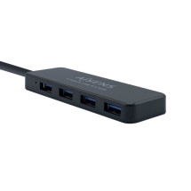 foto de HUB AISENS USB 3.0 TIPO A M-4XTIPO A H NEGRO 30CM