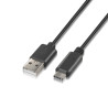 foto de CABLE AISENS USB 2.0 3A TIPO USB-C M-A M NEGRO 1.0M