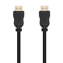 foto de CABLE HDMI AISENS V1.4 ALTA VELOCIDAD 14+1 CCS A/M-A/M 1.0M NEGRO