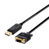 foto de CABLE CONVERSOR AISENS DISPLAYPORT A VGA DP/M-VGA/M 2.0M