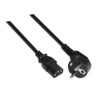 foto de CABLE ALIMENTACION AISENS CPU CEE7/M-C13/H NEGRO 1,5mts