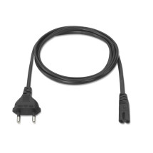 foto de CABLE ALIMENTACION AISENS FORMA 8 CEE7 16 M-C7 H NEGRO 1.5M