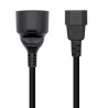 foto de CABLE ALIMENTACION AISENS 16A C14 M A CEE7 H 25CM