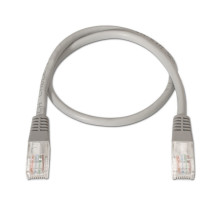 foto de CABLE AISENS DE RED LATIGUILLO RJ45 CAT.5E UTP AWG24 GRIS 25CM