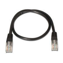 foto de CABLE RED AISENS LATIGUILLO RJ45 CAT.6 UTP AWG24 NEGRO 1.0M