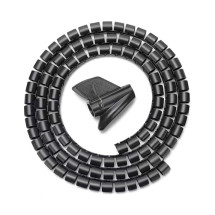 foto de ORGANIZADOR CABLE AISENS EN ESPIRAL 25MM NEGRO 1.0M